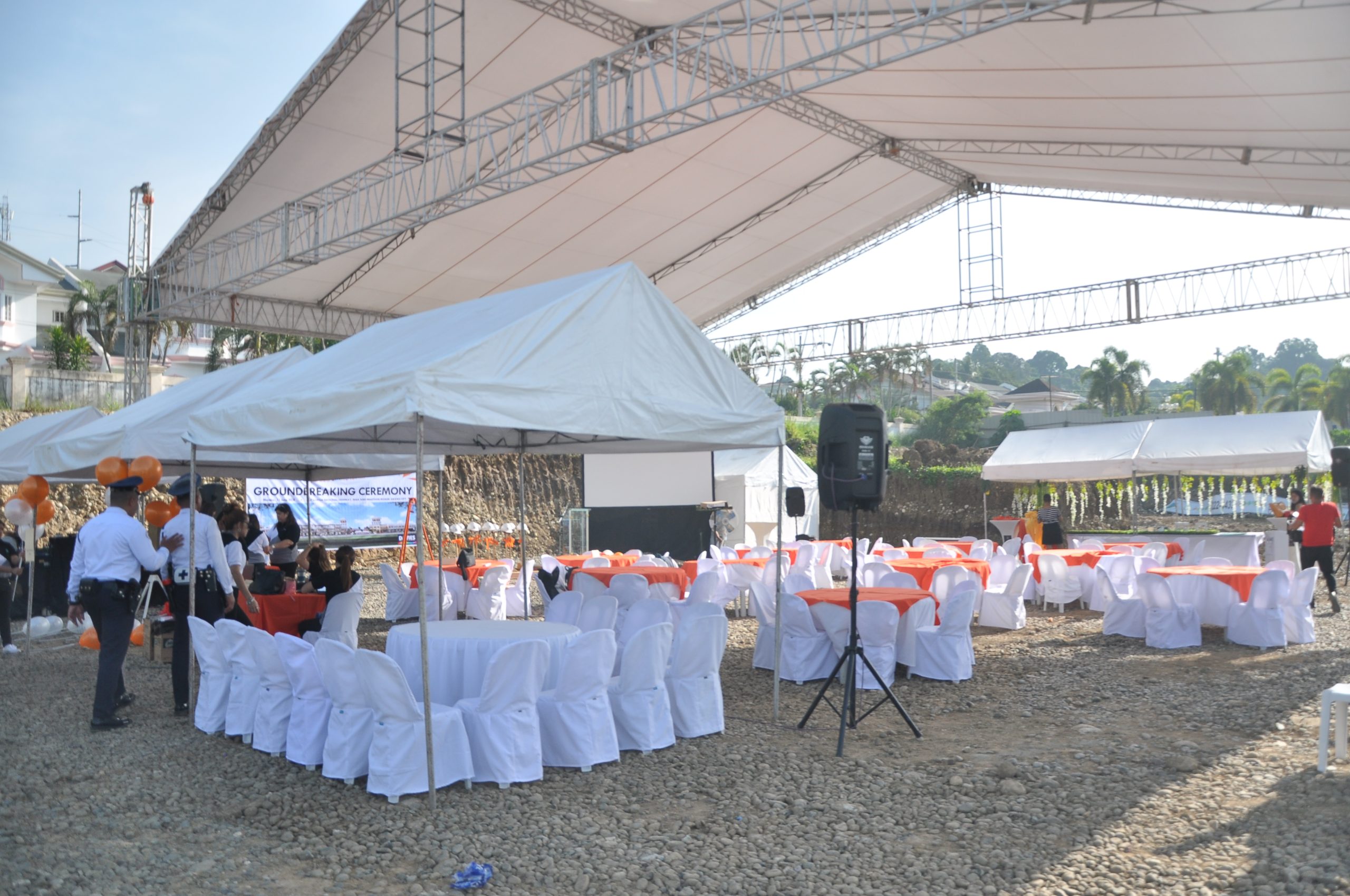 Tower Plaza Ground Breaking