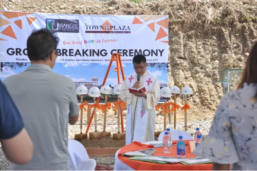 Tower Plaza Ground Breaking