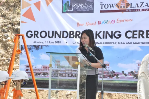 Tower Plaza Ground Breaking