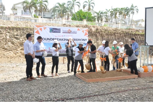 Tower Plaza Ground Breaking