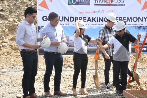 Tower Plaza Ground Breaking