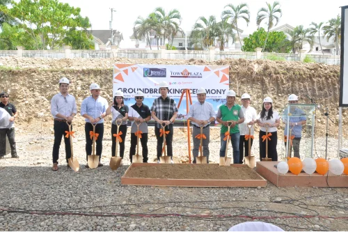 Tower Plaza Ground Breaking