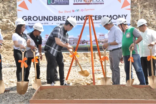 Tower Plaza Ground Breaking