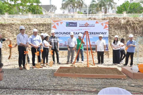 Tower Plaza Ground Breaking