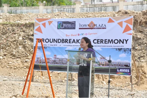 Tower Plaza Ground Breaking