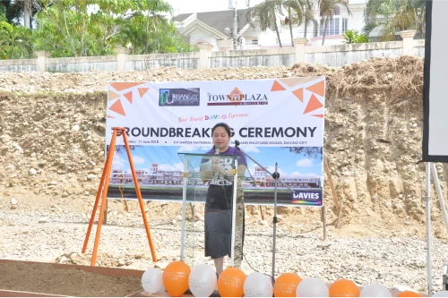 Tower Plaza Ground Breaking